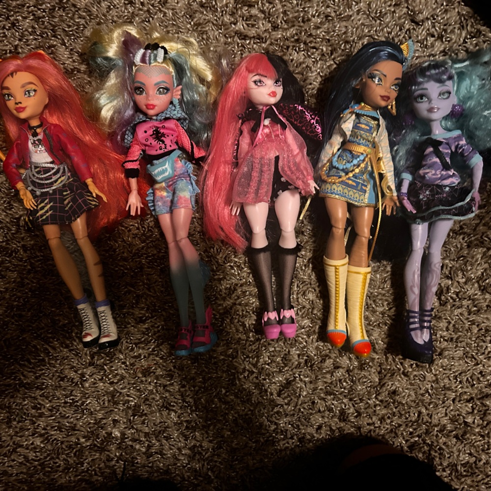 Monster High dolls- out of box good condition